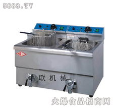 联联EF-12L双缸双筛电炸炉与合肥联联食品包装机械 开启高效餐饮与健康饮水新商机